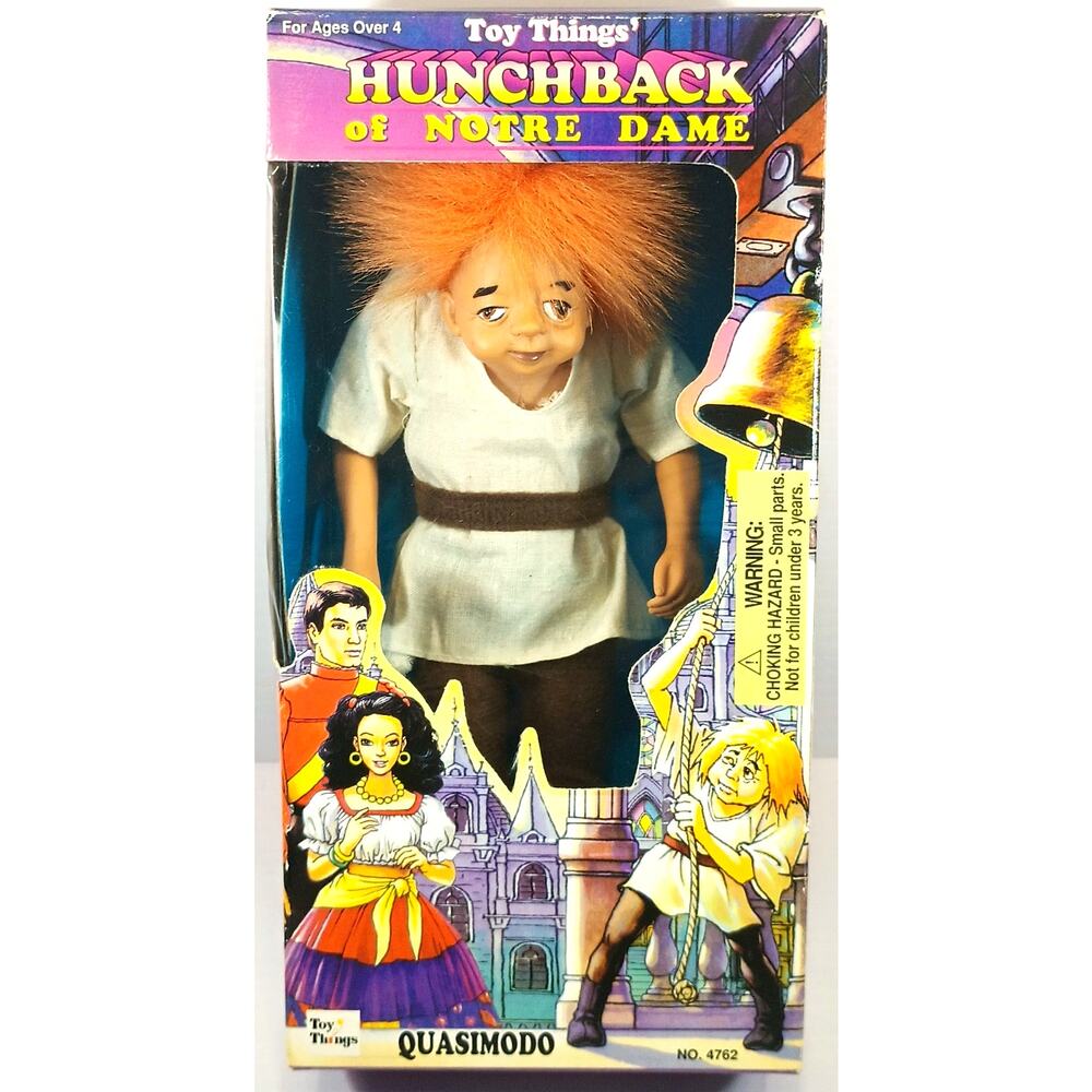 Toy Things The Hunchback of Notre Dame QUASIMODO, New, See Pics/Descr.